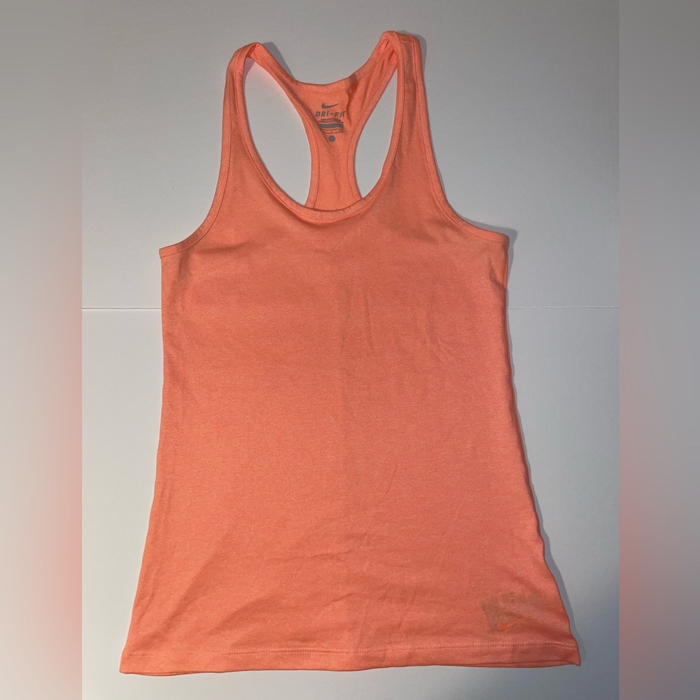 Nike Dri-Fit Racerback Tank Top Orange